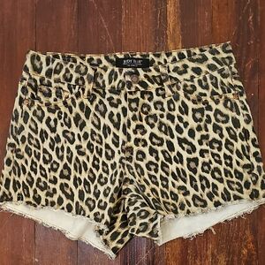 Judy Blue Leopard Print Women's Shorts